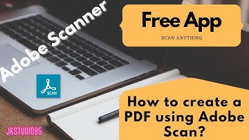 How to create PDF using Adobe Scan App and then upload it in Google Classroom?
