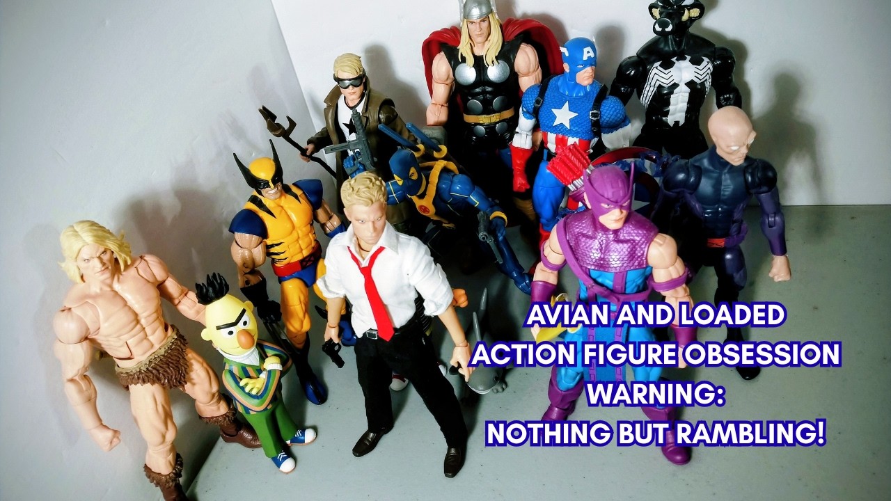 ACTION FIGURE OBSESSION! Captain America Week RAMBLING and DRINKING GAME! Megos, Scale and More!