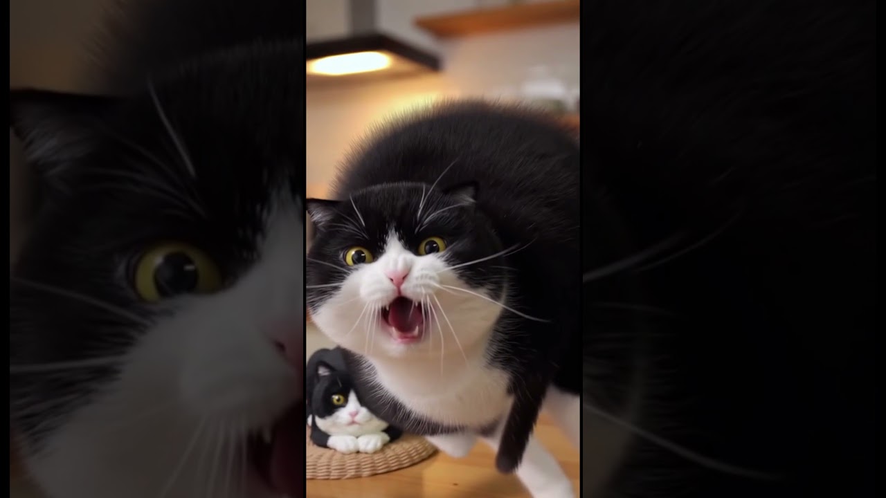 “I shouldn’t have cut the cat cake 💀😂 #cats #funny