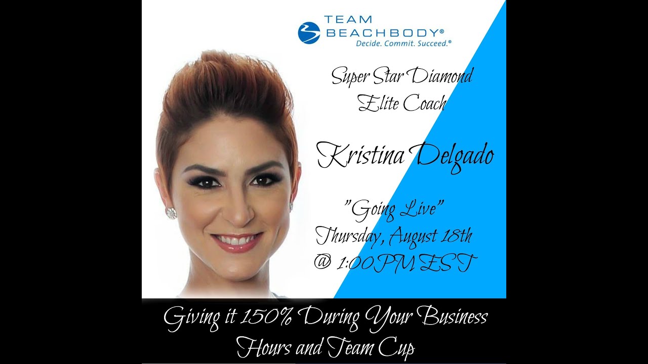 Beachbody Champions:  Kristina Delgado on Discipline