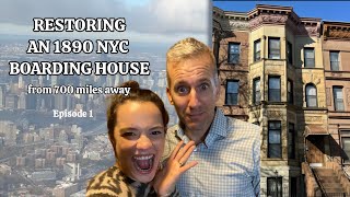 We Flew 700 Miles to Check on an 1890 NYC Townhouse — and Didn’t Expect This.