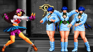 ❤️ Athena Asamiya vs Shermie ➤ KOFXV