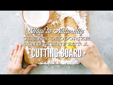 Clean and Disinfect Plastic Cutting Boards Without Bleach