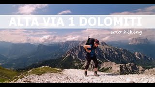 ALTA VIA 1 DOLOMITES ⁞ Italy ⁞ 115 km ⁞ Solo & Silent Hiking