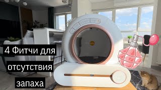 Есть ли запах от автоматического лотка для кошек?