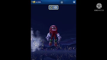 Sonic Dash! Gameplay Walkthrough Part 15! Movie Knuckles!