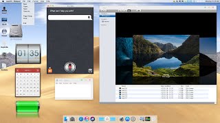 NEW MAC OS MOJAVE DYNAMIC BRIGHT SKINPACK JUST LIKE RAINMETER FOR WIN 10 screenshot 2