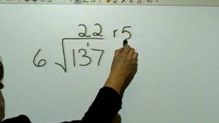 robin teaches long division.wmv
