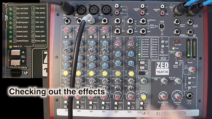 Allen & Heath Zed 10FX unboxing, first look