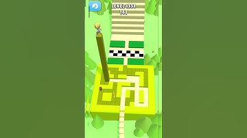 Stacky dash game level 1️⃣3️⃣3️⃣1️⃣#stackydash #shortvideo