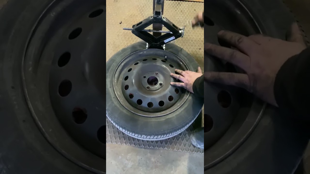 Décolle pneu manuel 🚗 (Outils fait maison 🔧) 