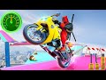 Superhero Bike Racing Game 3d - Extreme Motocross Dirt Bike Stunt Racer - Android GamePlay