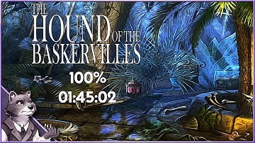 Sherlock Holmes and The Hound of The Baskervilles - 100% Speedrun  in 01:45:02 [World Record]