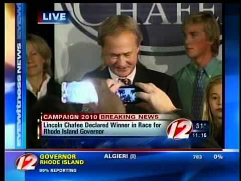 Chafee projected winner RI gov race