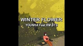 YOUNHA Feat RM BTS - WINTER FLOWERS [ HANG/ROM/INDO] lirik terjemahan Indonesia