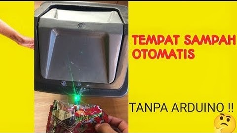 CARA MUDAH MEMBUAT TEMPAT SAMPAH OTOMATIS TANPA ARDUINO