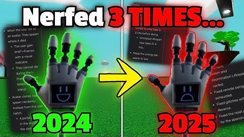 Why Does Tencell Keep NERFING Avatar? | Slap Battles