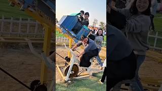 Anne Aliyi Yükseklikte Korku Dolu Maceraya Çıkardı