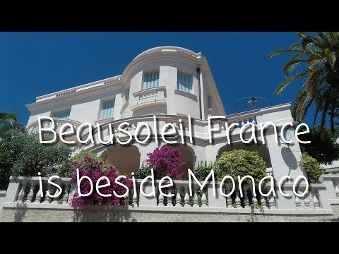 Beausoleil France is Above Monaco and Monte Carlo