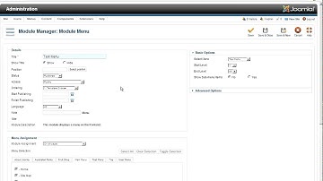 Add Module to Menu in Joomla 2 5 - web design Coimbatore Budnet