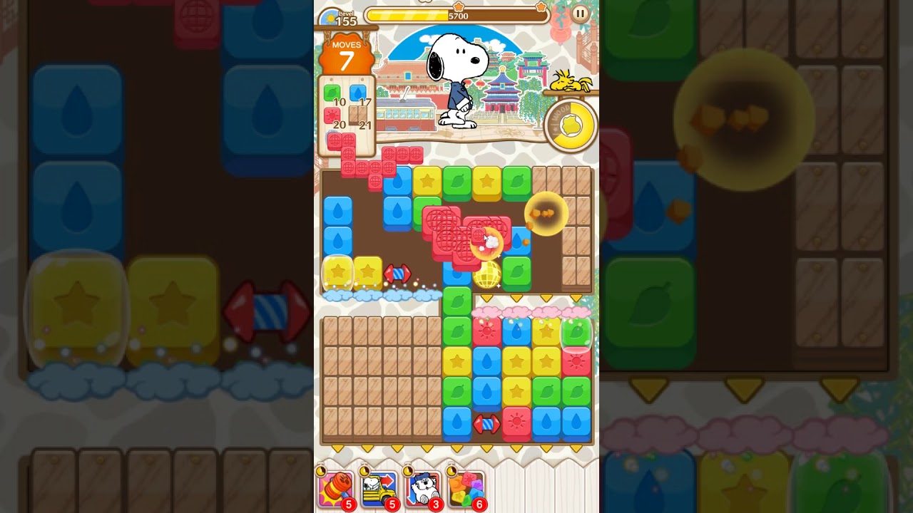 Snoopy Puzzle Journey level 155