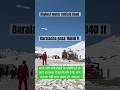 Baralacha pass 16040 ft highest motor vehicle Road #bikeride #travel #biketrip #mountains #snowfall