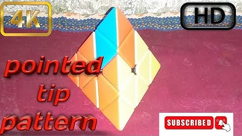 pointed pattern in pyramix cube  #shorts #viral #viralvideo