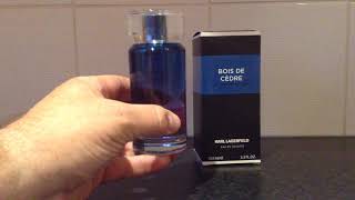 &#39;Cheap&#39; but &#39;Good&#39; Fragrances/Colognes Episode #12 Karl Lagerfeld Bois de Cedre