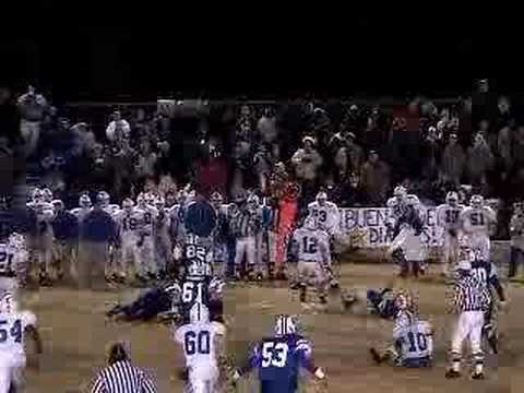 11/18/05 GHSA Class A Quarterfinals vs. Bremen Georgia Tech freshman Brad Jefferson hit on Bremen quarterback