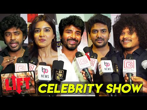 Sivakarthikeyan, Pugazh, Rakshan, Dheena, Kavin, Amritha, Sandy, Mariselvaraj at LIFT CelebrityS