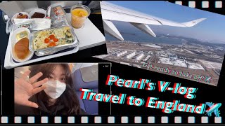 [Vlog] 2022 새해 첫 브이로그 /Travel to England ??/코시국 여행 /여행 브이로그 / 1년만에 영국 방문/ 비행기타기 ️ /모던하고 이쁜 숙소 구경!
