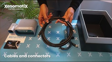 Take a look inside the box and explore everything that comes with 𝑿𝒂𝒗𝒊𝒂 - True Solid State Lidar
