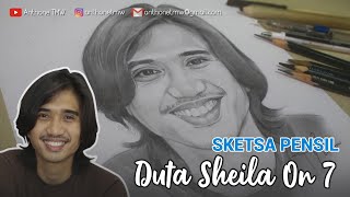 Sketsa Pensil Duta - Sheila On 7