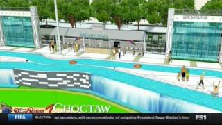 Frisco RoughRiders Choctaw Lazy River on TMZ Sports