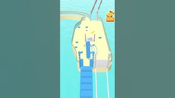 bridge race game walkthrough android and iOS #viral #trending #shortvideo