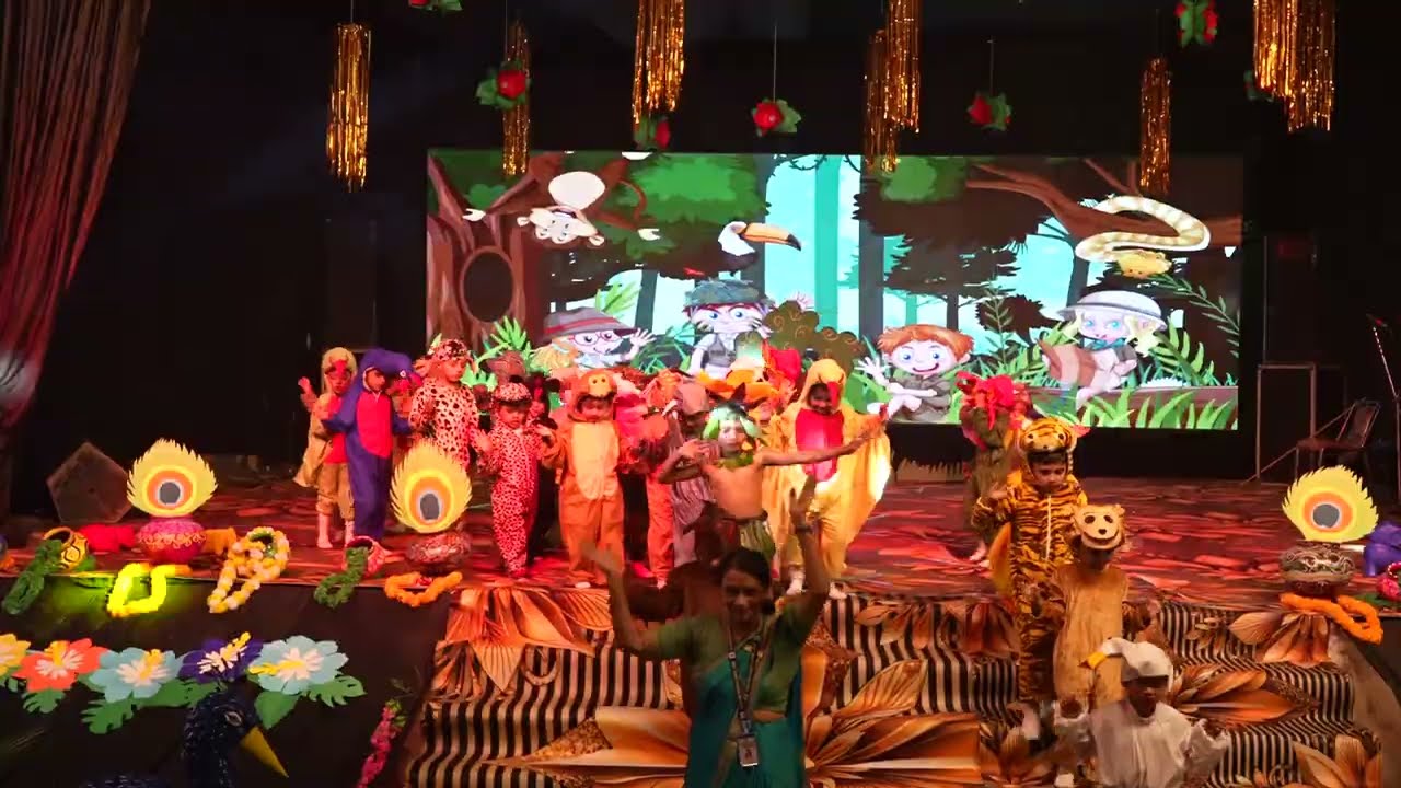 Jungle Safari Dance Performance l Utkarsh 2025 l #annualfunction #moglie #jungledance #junglesafari