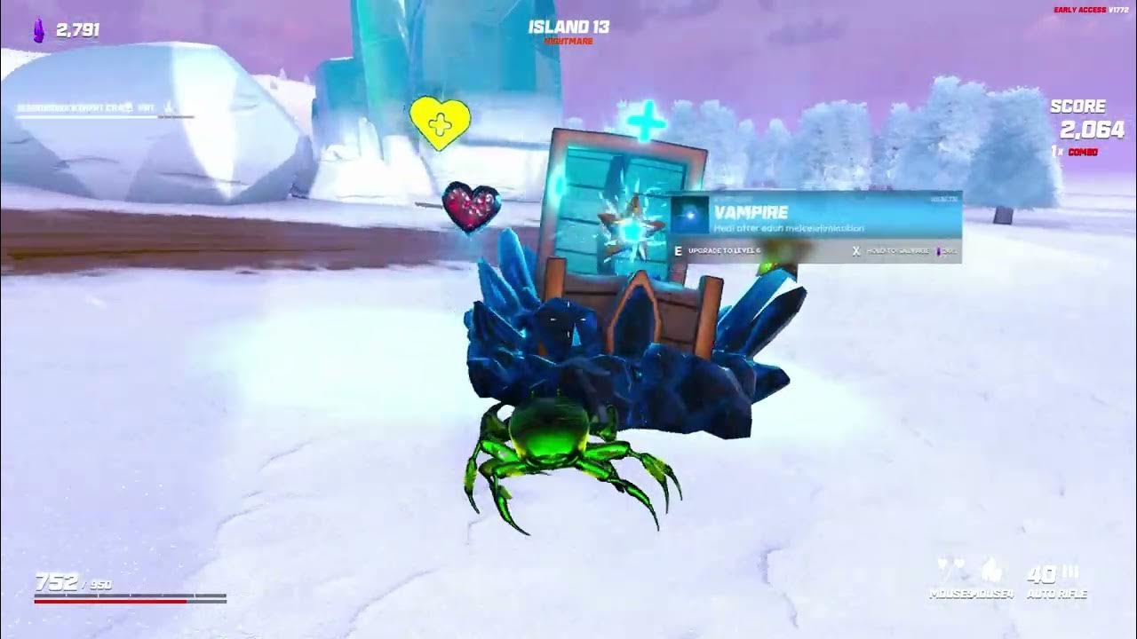 Crab Champions MeleeOnly Nightmare Run YouTube