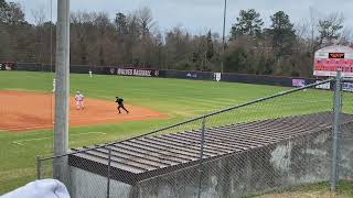 Blake Falor Line Drive Single to Right ⬆️8 - Francis Marion Patriots vs Newberry Wolves 2/4/2024