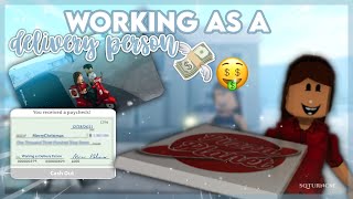 Working at Pizza Planet for 1 HOUR | Roblox Bloxburg | *WORK WITH ME SERIES #1* | sqturncse