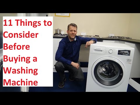 11 Things to Consider Before Buying a Washing Machine