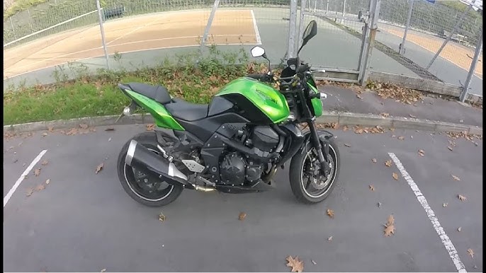 Kawasaki Z750R Test - YouTube
