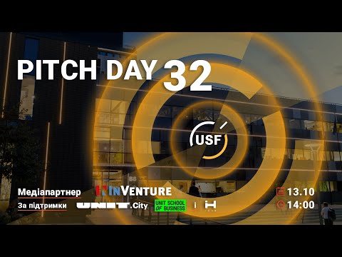 Pitch Day #32 / 13.10.21