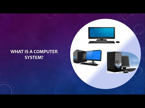 What is a computer system? Simple definition of a computer for Kids