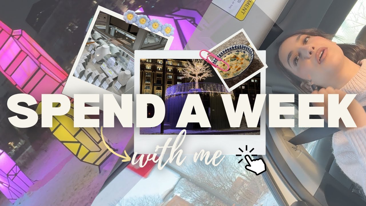 A week in my life يالله ندوزو أول أسبوع فالسنة الجديدة (وصفات🍲، جولات🚀، تسوق💸...)