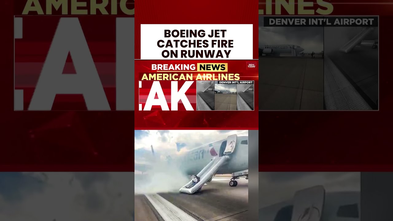 US News Boeing 737 MAX Landing Gear Catches Fire In 179 Evacuated India Today