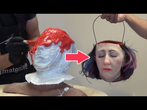 Silicone Head Mold For A Human Head Tip Bucket??
