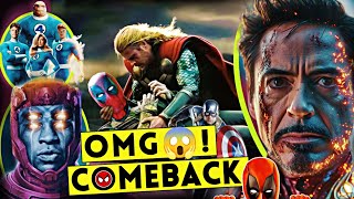 Ironman returns ✨ deadpool,kang, fantastic 4,avengers5,6 & marvel news #5