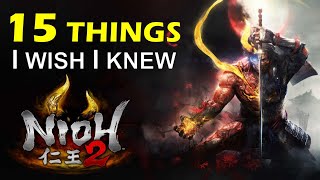 NIOH 2: 15 Things I wish I Knew Earlier in Nioh 2 (Beginner's Guide: Tips and Tricks)