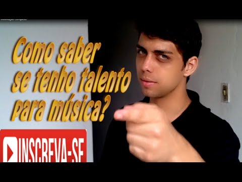 Vídeo: Como Saber Se Uma Criança Tem Talento Musical