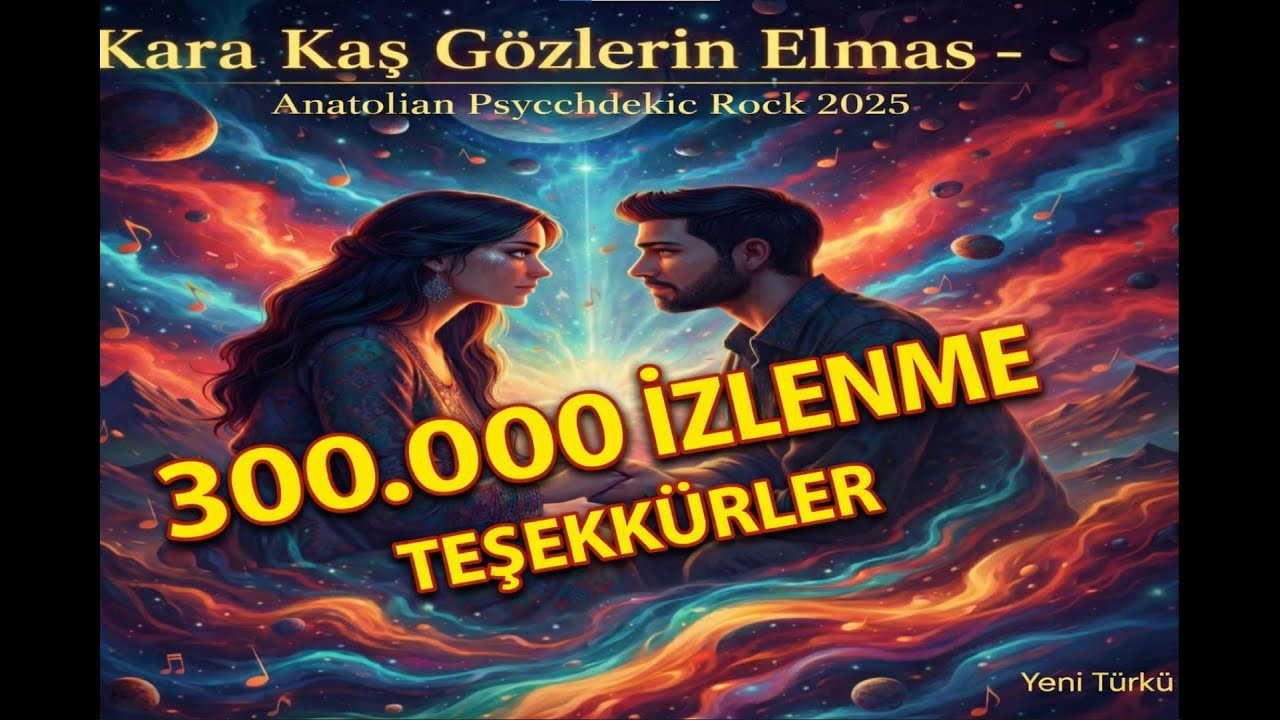 🎵    Kara Kaş Gözlerin Elmas – Anatolian Psychedelic Rock 2025